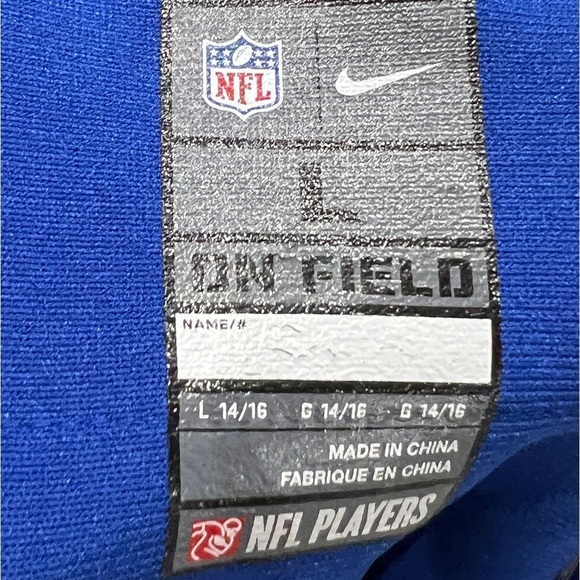 Odell Beckham Jr. New York Giants Nike NFL Football Jersey Kids Youth - Picture 6 of 7